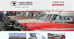 Desktop Screenshot of oldforgemotorcars.com