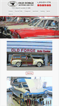 Mobile Screenshot of oldforgemotorcars.com